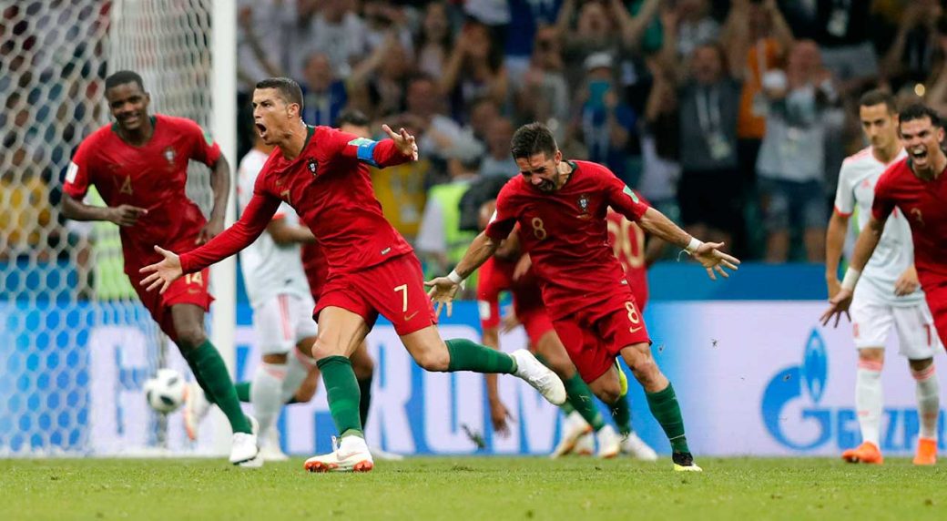 World Cup 2018 Cristiano Ronaldo Hits Hat Trick As Portugal Deny Spain In World Cup Classic